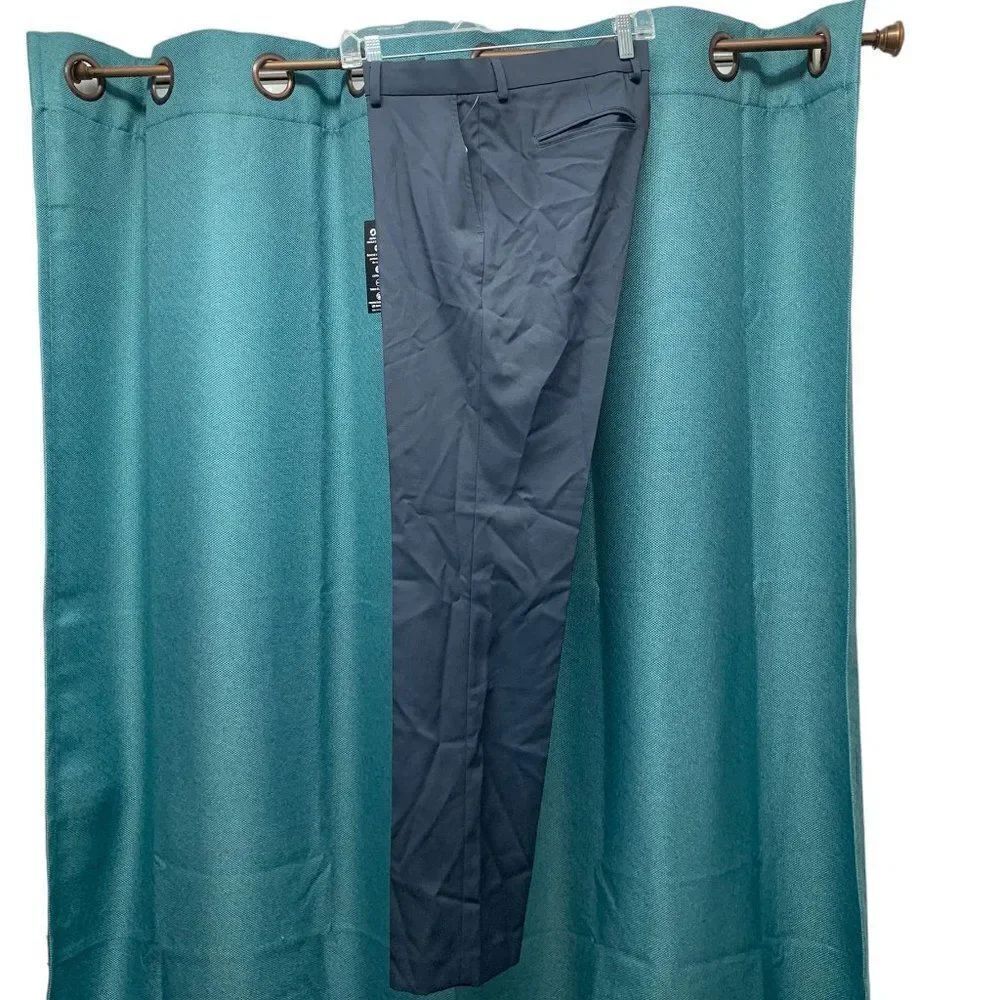 NWOT Saks Fifth Avenue Navy Blue Slacks Size 32x32